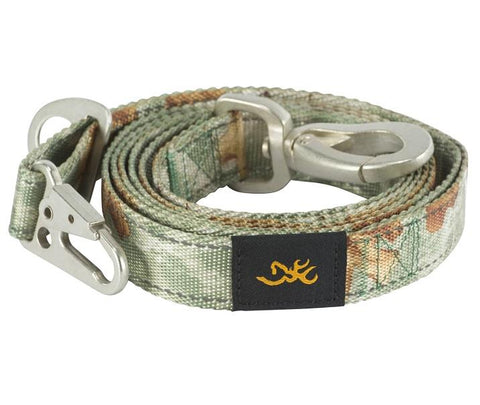 Browning Classic Camo Webbing Dog Leash 6ft