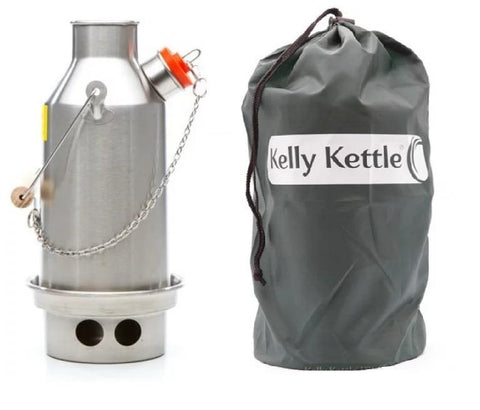 Kelly Kettle Small "Trekker" Kettle 0.6L - Stainless Steel