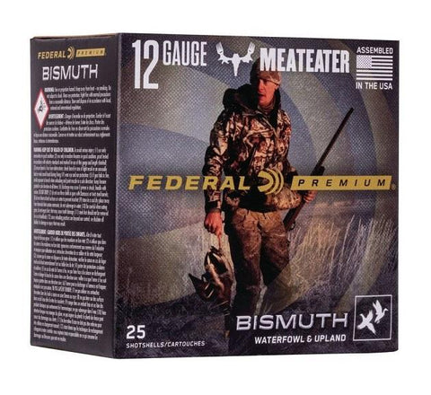 FEDERAL Premium 12GA Bismuth 3" 1-3/8 oz #5 - 25Rd Box