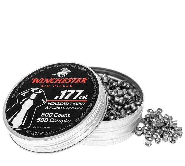 Winchester 500 ct .177 Hollow Point Pellets